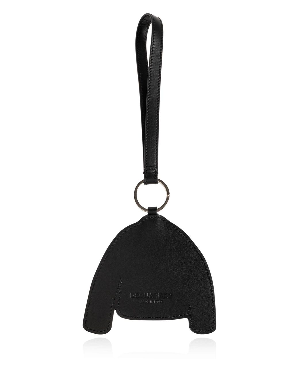 DSquared² Blue Printed Jacket-Shaped Keyring for men