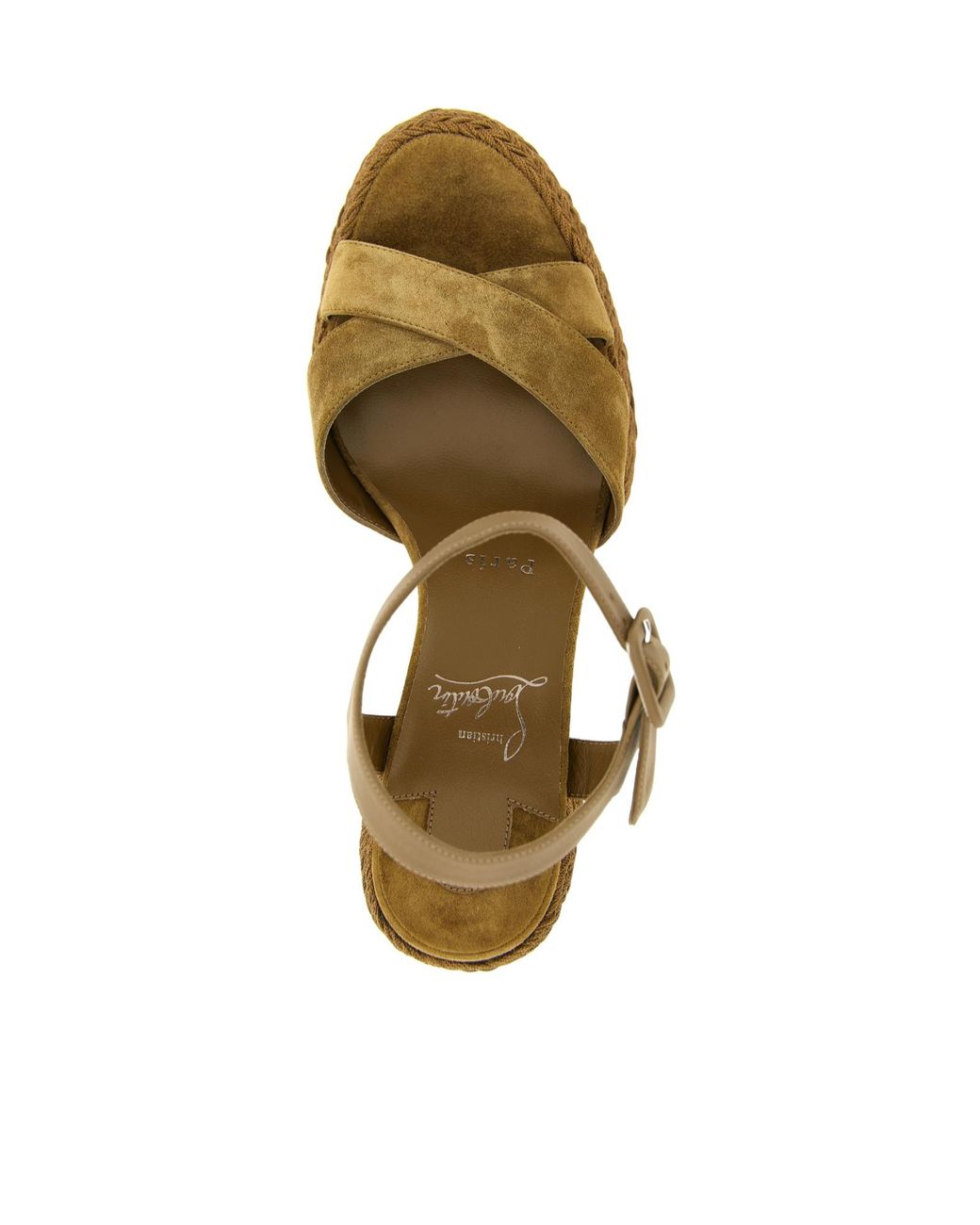 Christian Louboutin Multicolor Calakala Platform Espadrilles