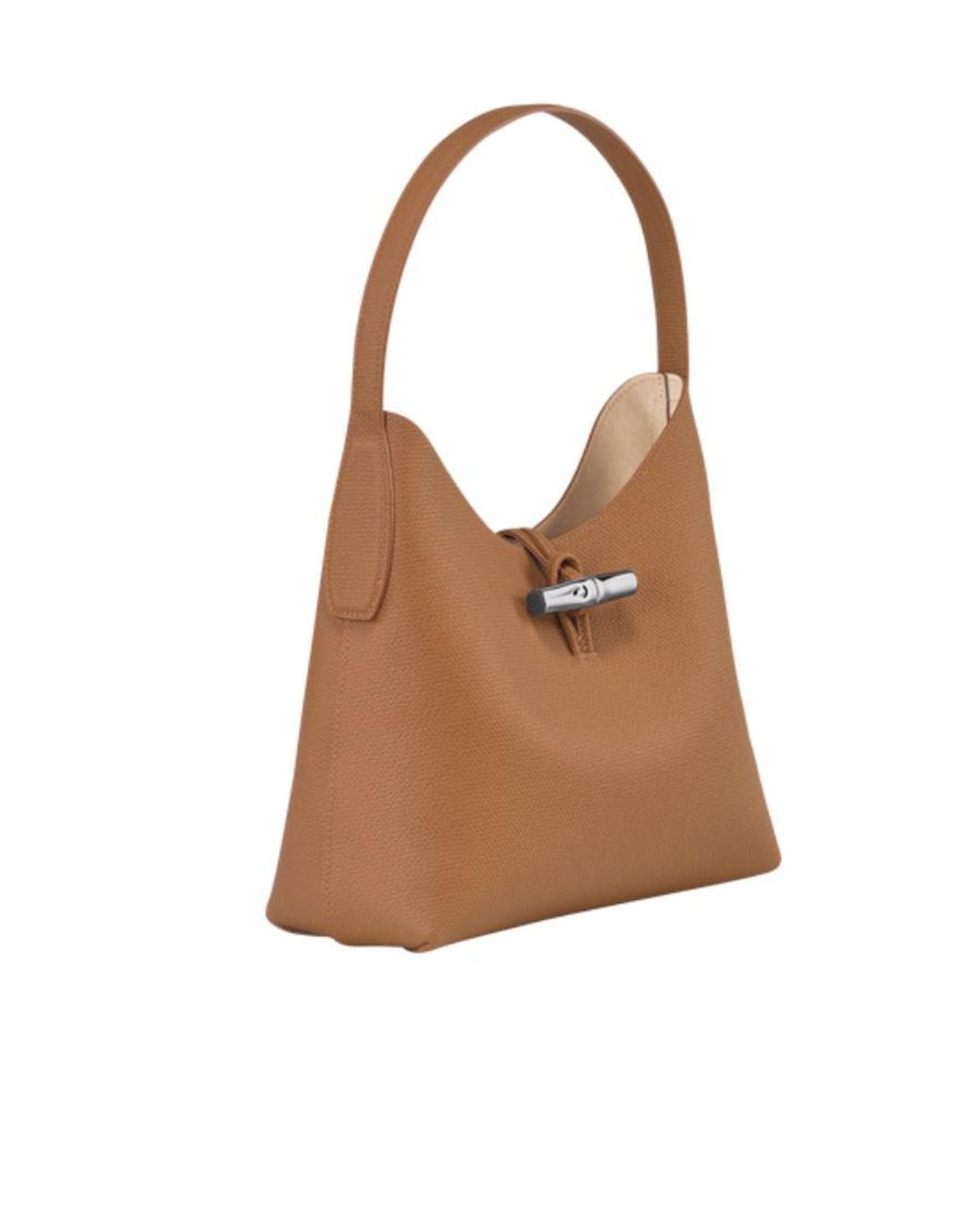 Longchamp Brown Medium Roseau Shoulder Bag