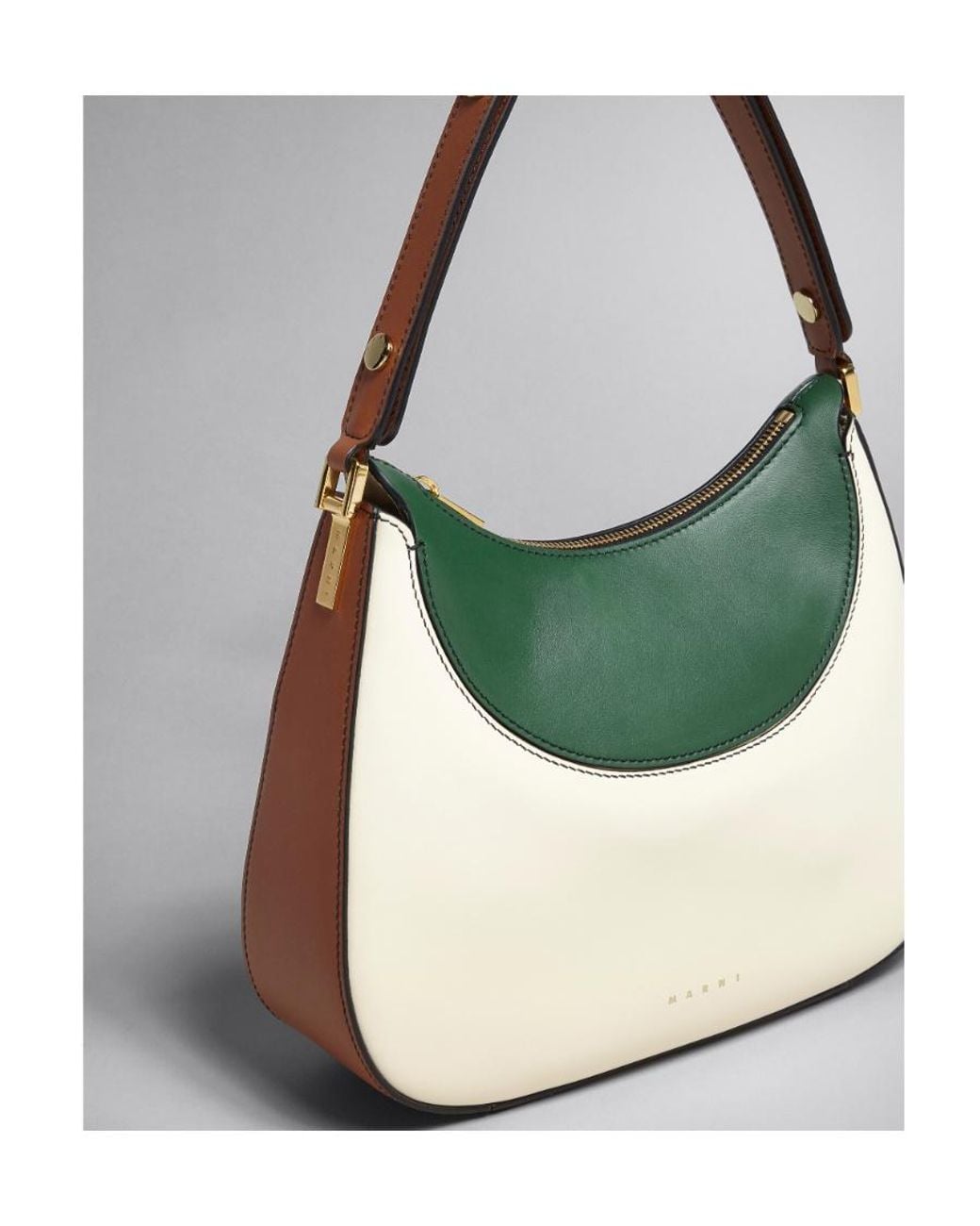 Marni Multicolor Logo-Print Tote Bag