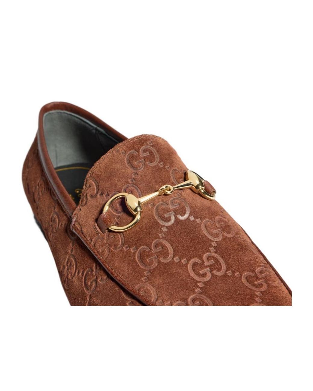 Gucci Brown Jordaan Loafer