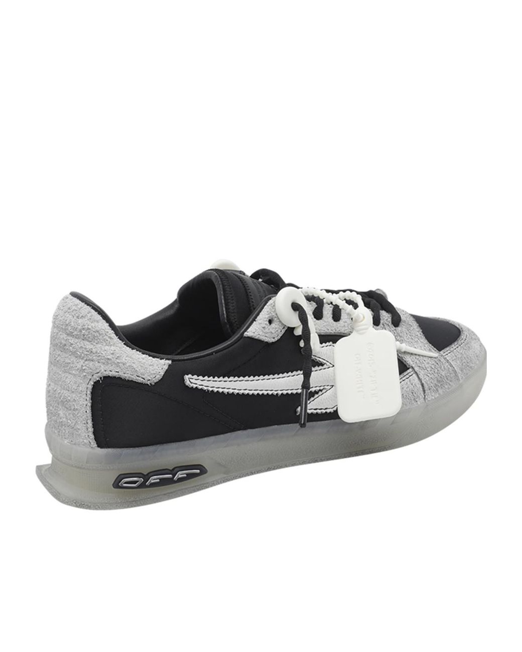Off-White c/o Virgil Abloh Black End Of Play Low-Top Sneakers for men