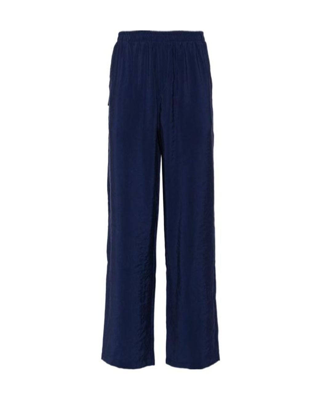 FAMILY FIRST Blue Straight-Leg Trousers for men