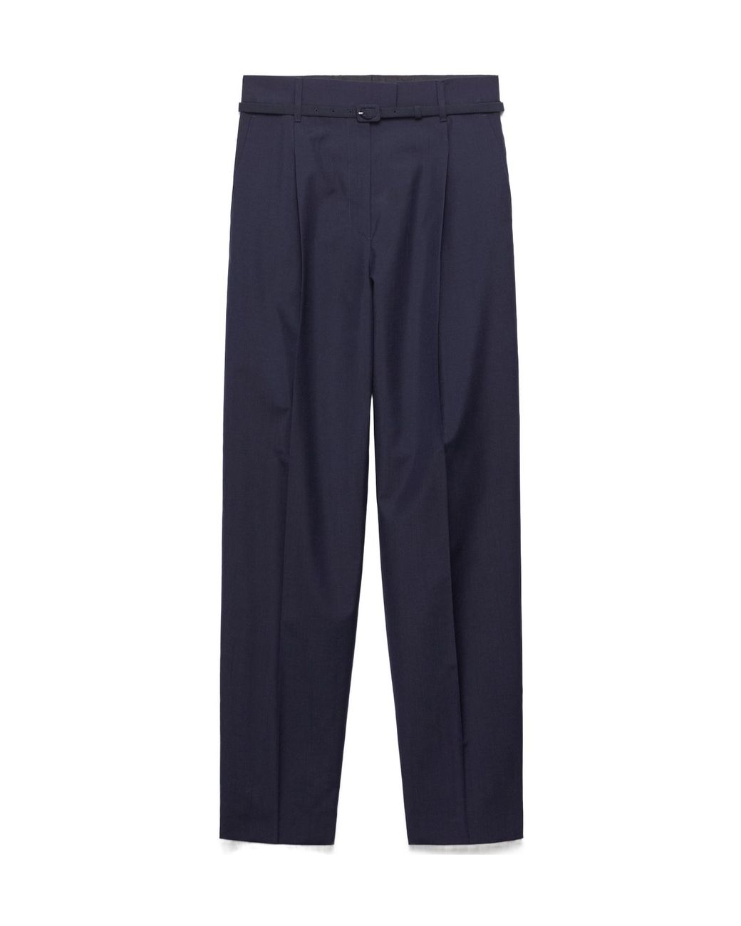 Prada Blue Light Mohair Pants