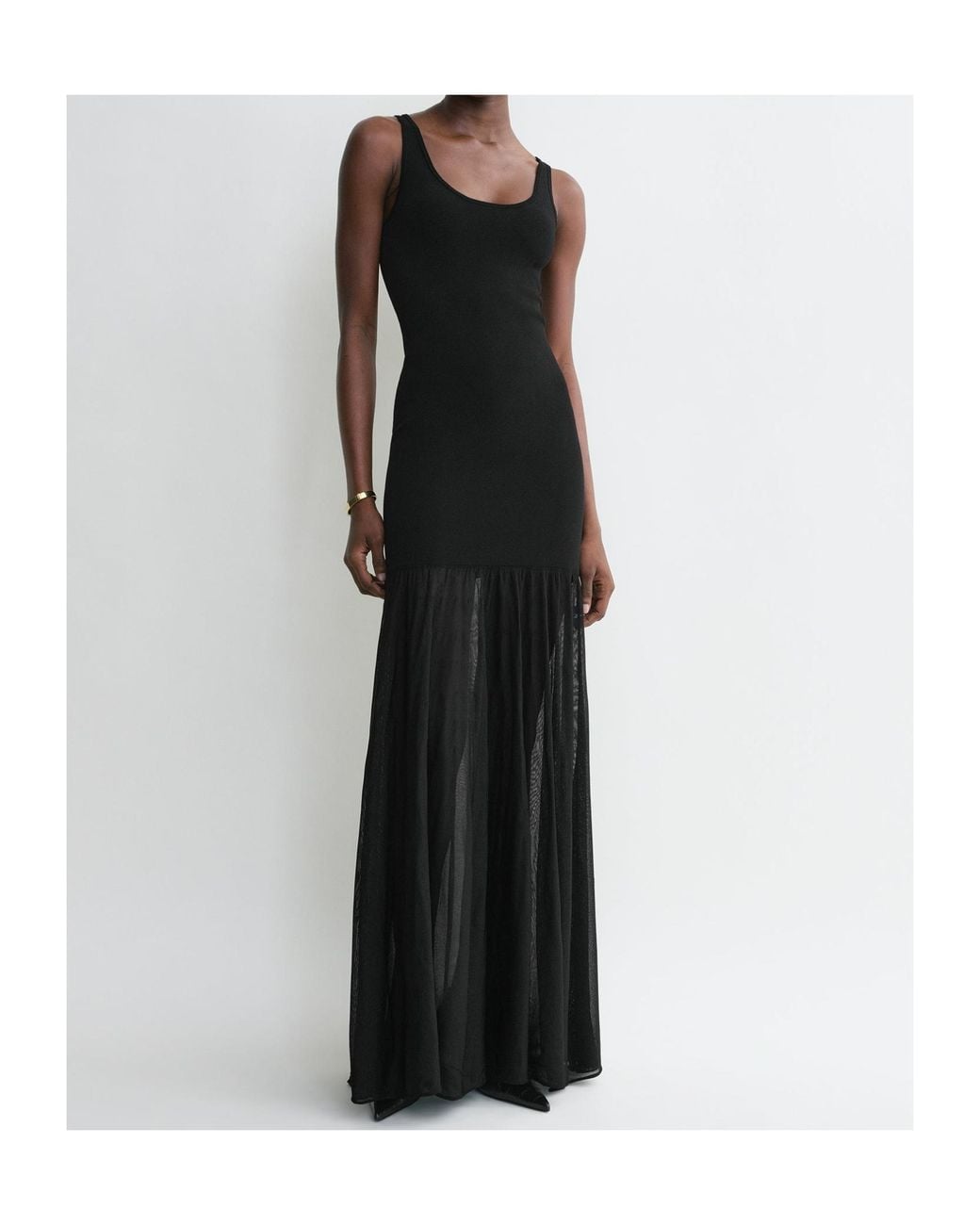 Totême Black Totême Evening Tank Dress