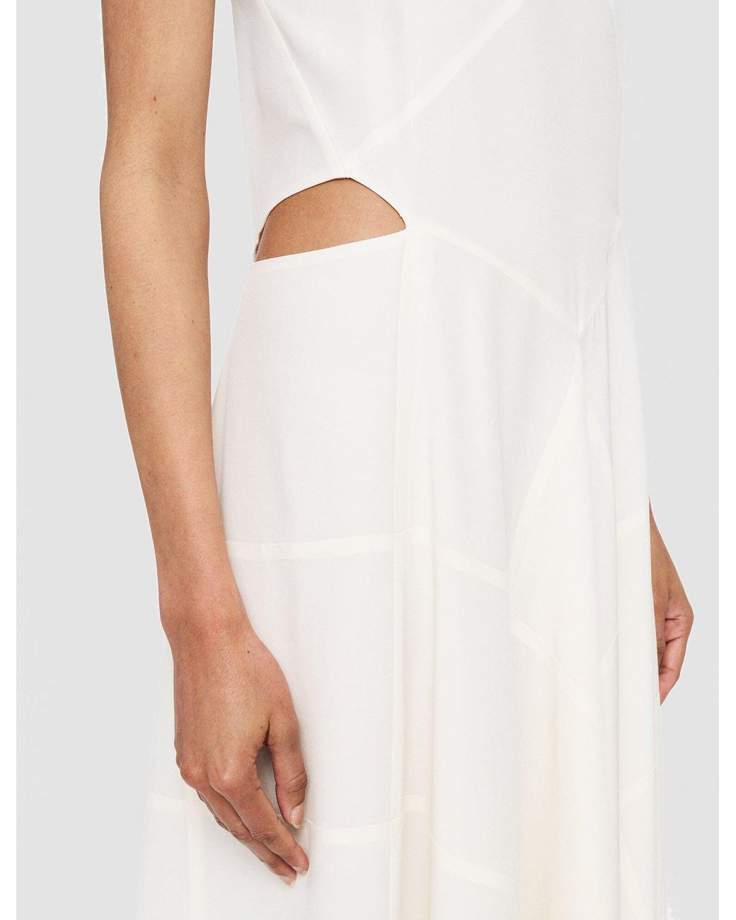Joseph White Sleeveless Dress