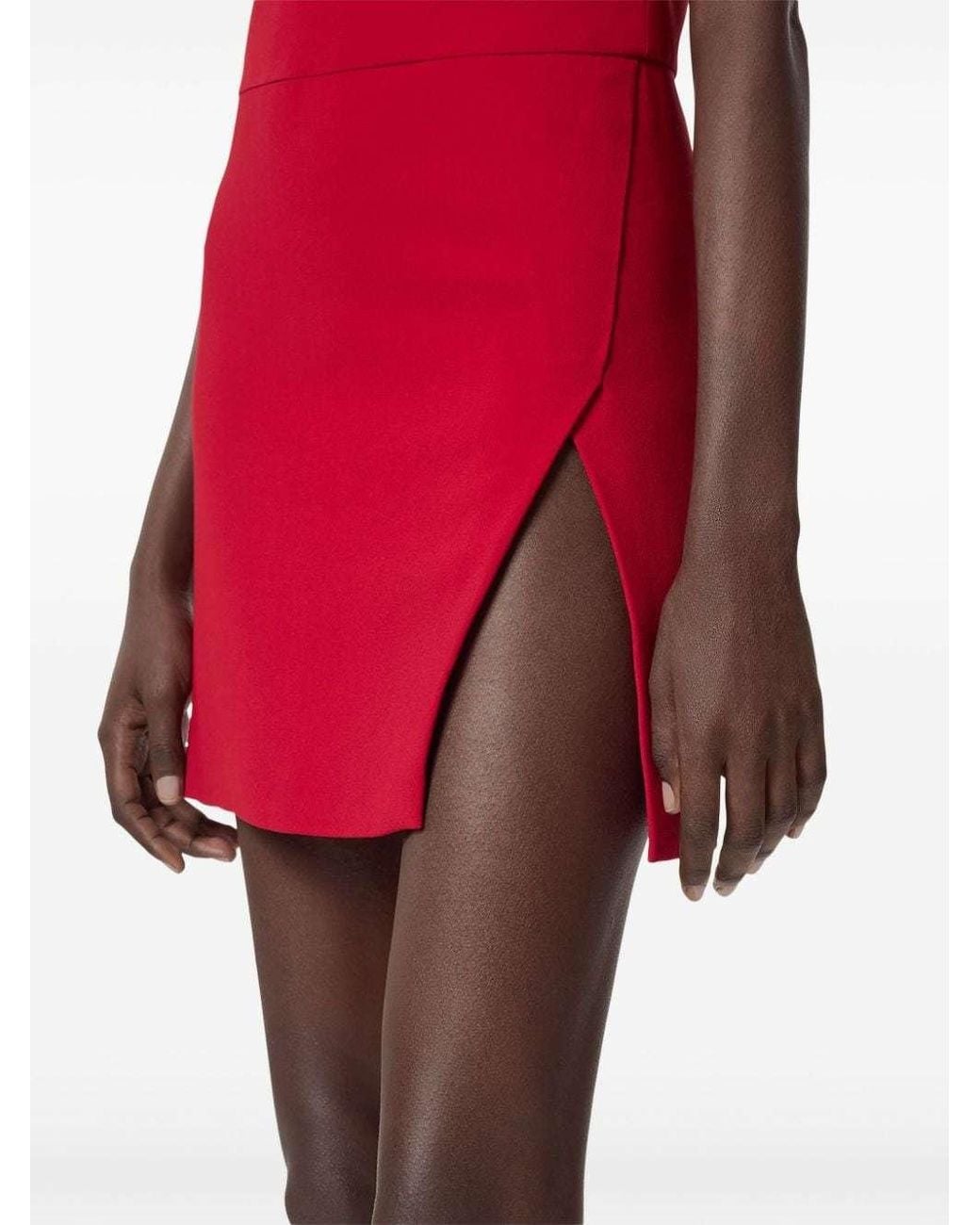 Versace Red Midi Dresses