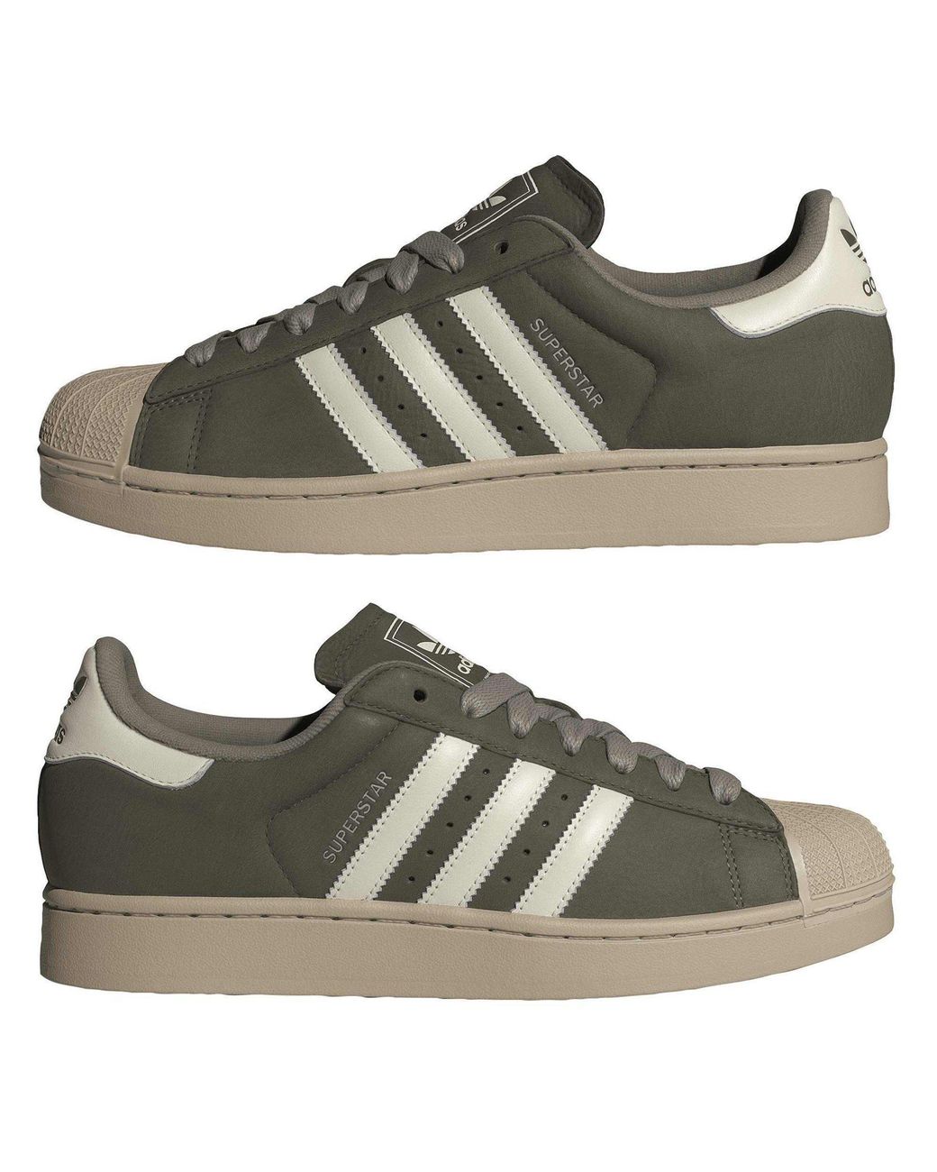 Adidas Originals Brown Simple Sports Shoes for men