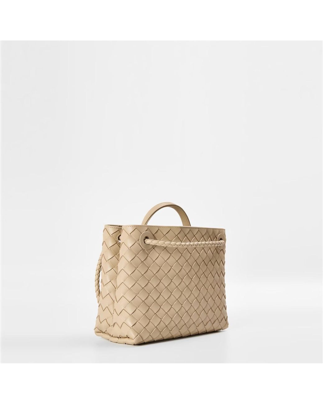 Bottega Veneta Metallic Woven Shoulder Bag