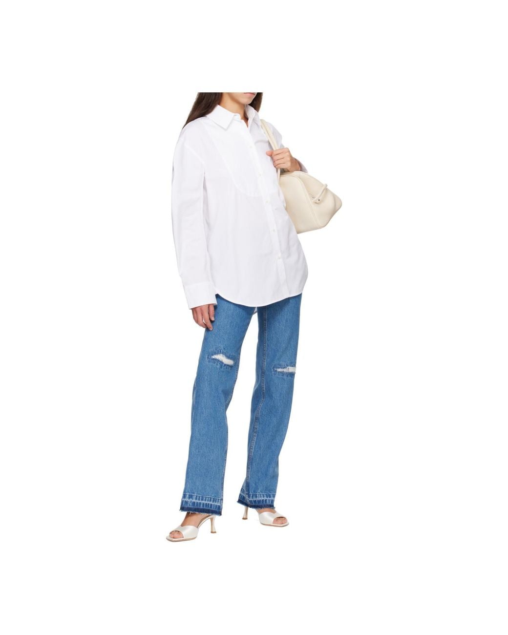 Jacquemus White The Citta Long Sleeved Shirt