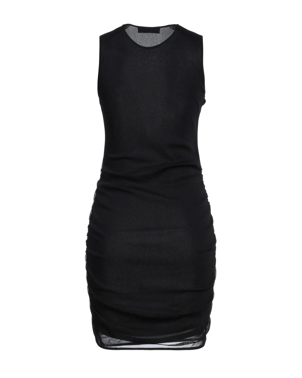 Saint Laurent Black Slim Sleeveless Dress