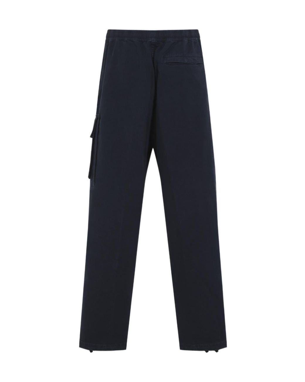 Stone Island Blue Old Effect Jogger Trousers for men