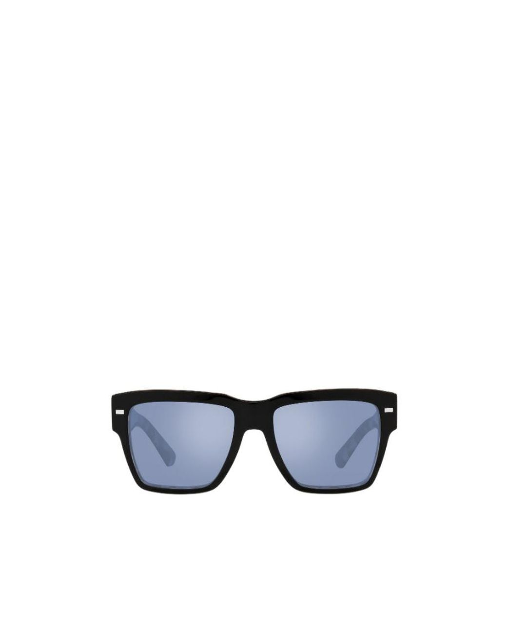 Dolce & Gabbana Blue Eyewear Square Frame Sunglasses for men