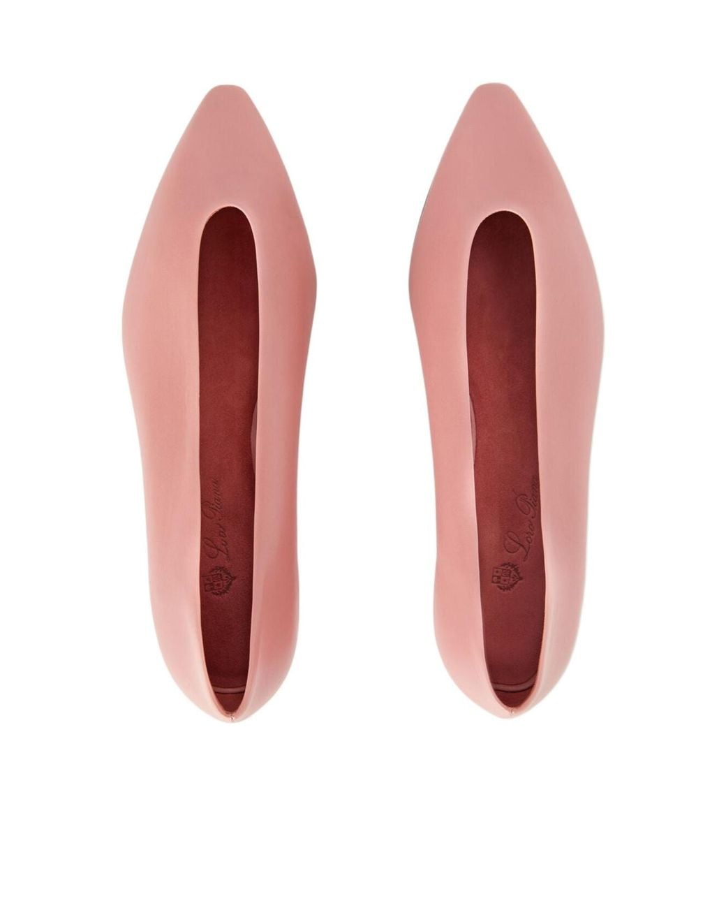 Loro Piana Pink Pointed Rebecca Ballet Flats