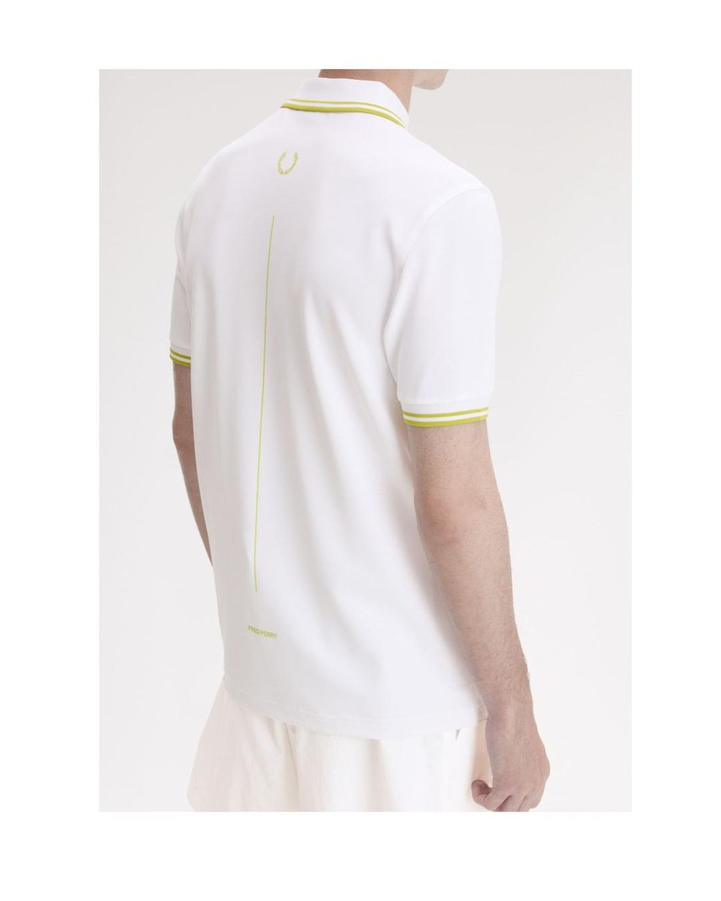 Fred Perry White Tennis Shirt for men