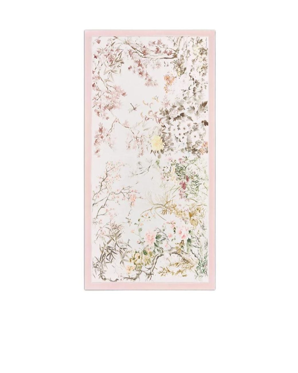 Dior White Maxi Saisons Printemps-Été-Automne-Hiver Stole