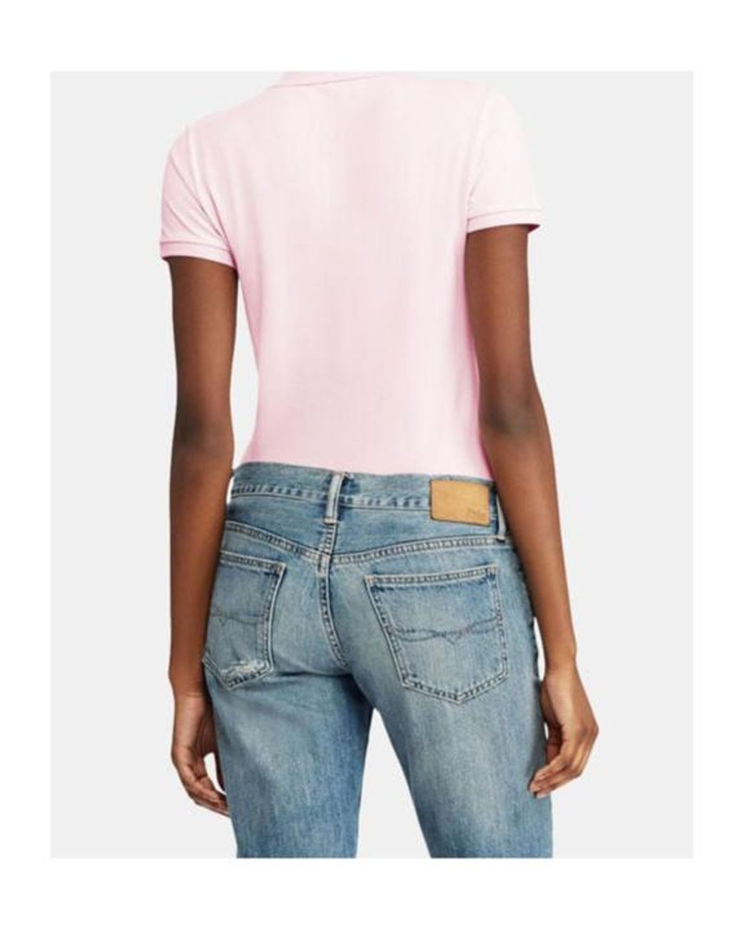 Polo Ralph Lauren Pink Slim Fit Stretch Polo Shirt