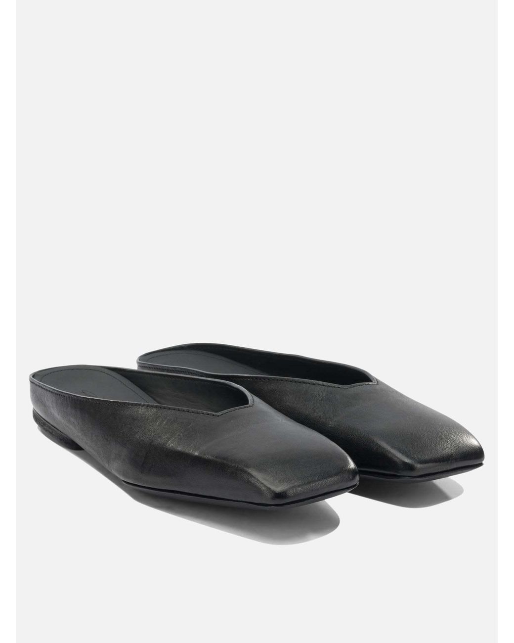 Rick Owens Black Ballerina Mules