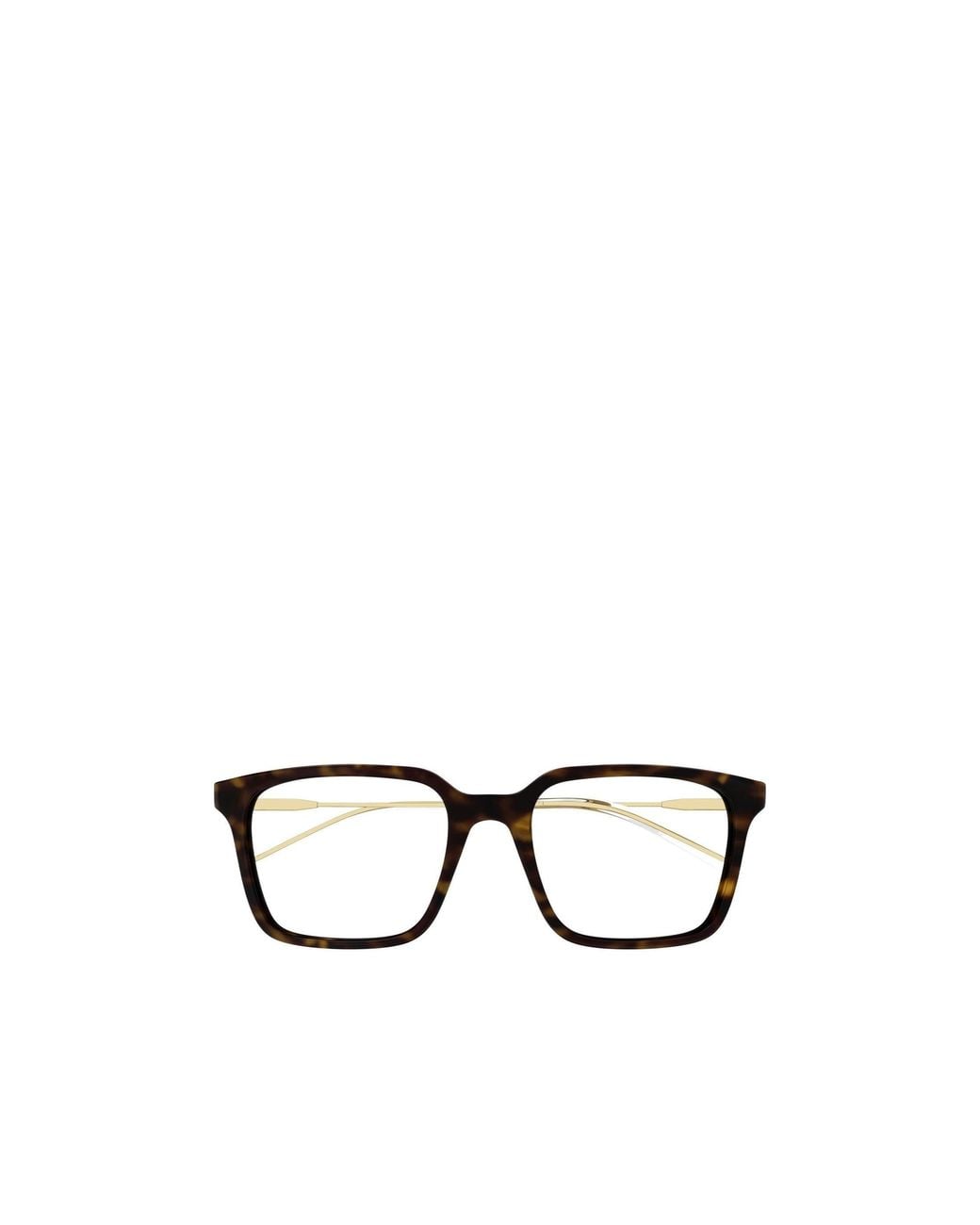 Gucci White Rectangle Eyeglasses for men