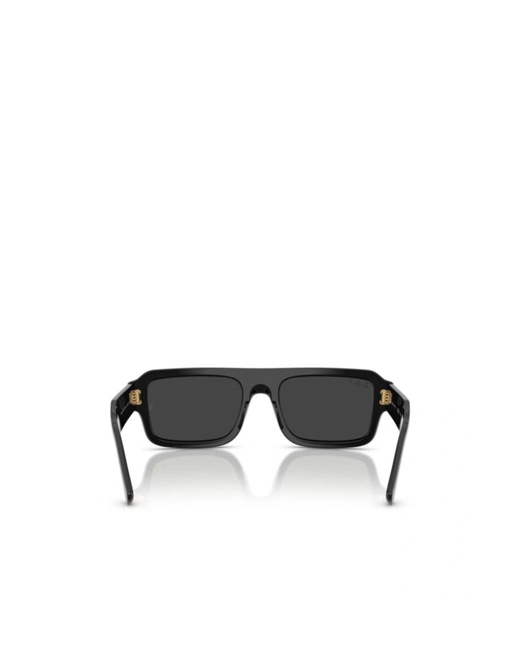 Ray-Ban Black Geometric Frame Sunglasses for men