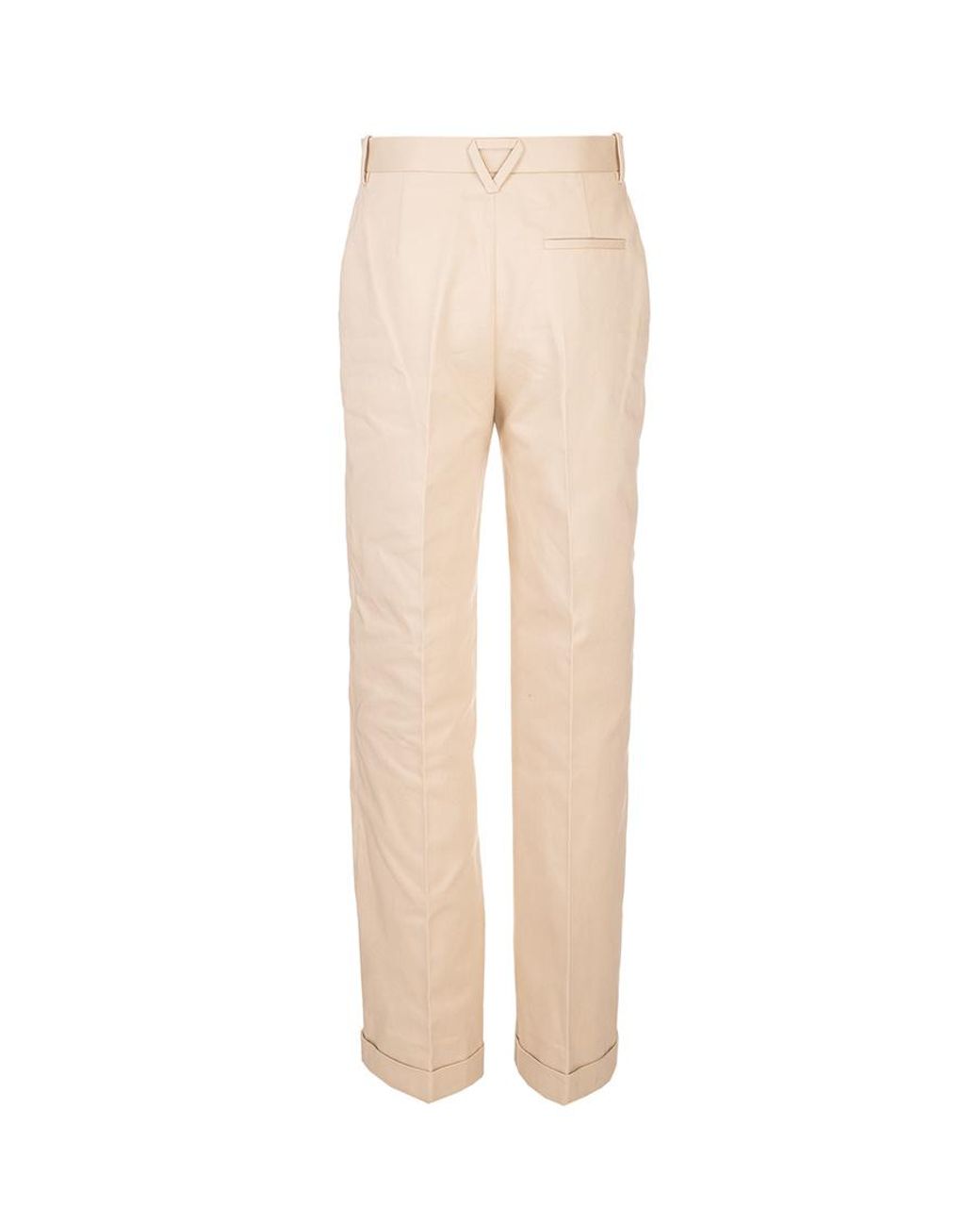 Bottega Veneta Natural Wide Leg Pants