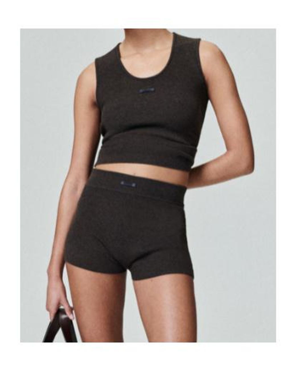 Fear Of God Green Logo Patch Ribbed Tank