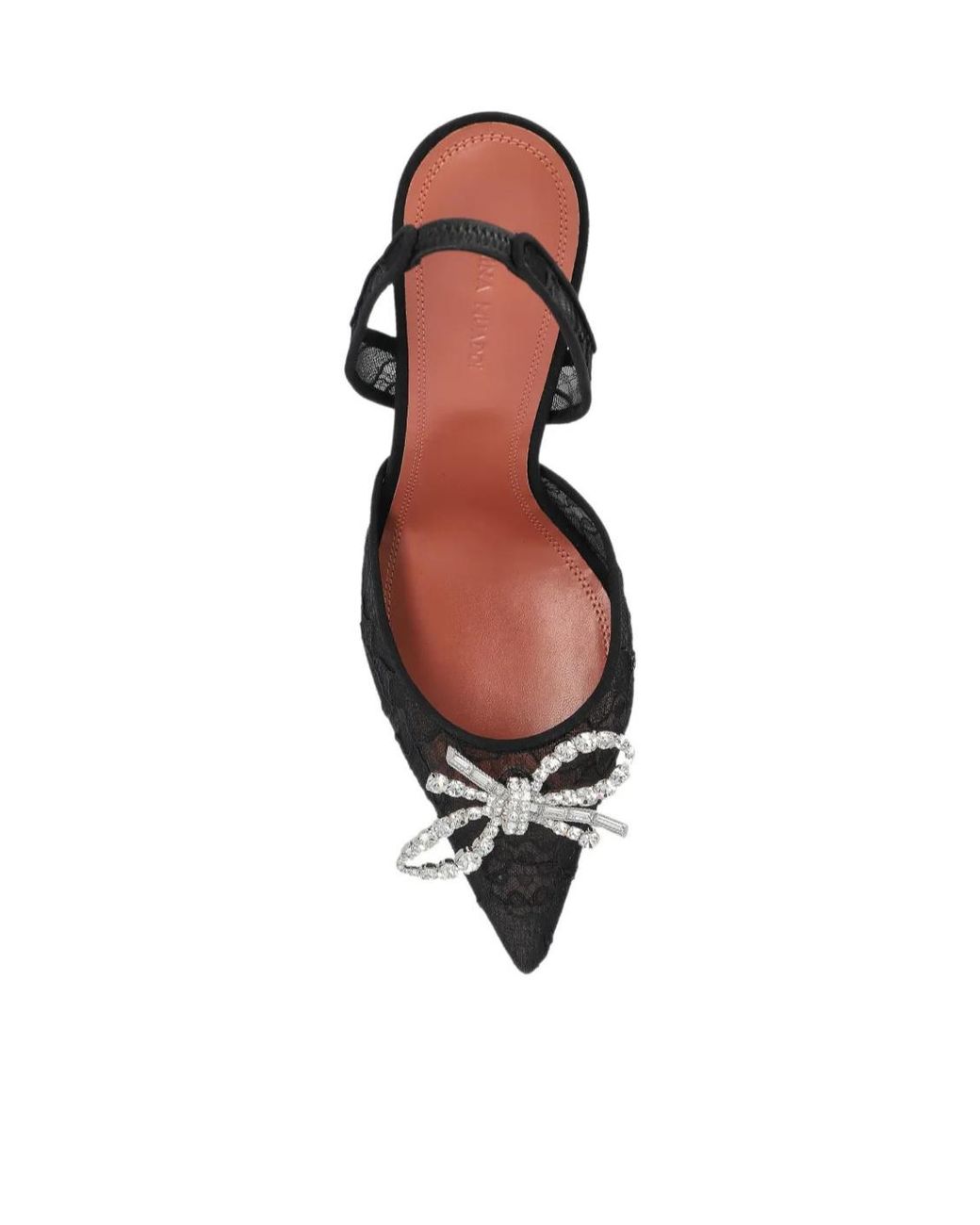 AMINA MUADDI Black Rosie Slingback Pumps