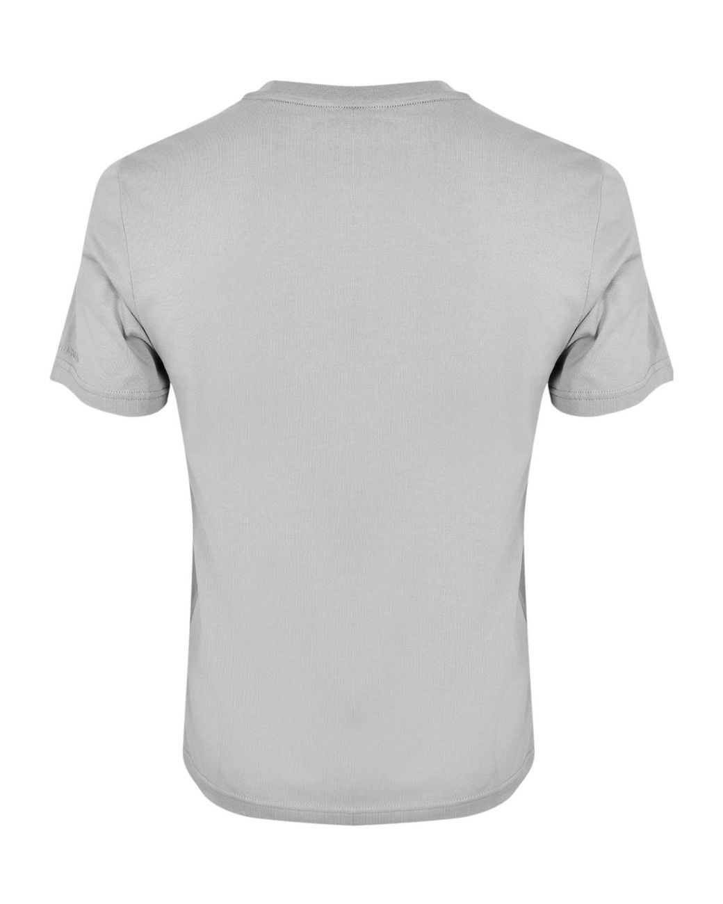 Moose Knuckles Gray Crew Neck Short Sleeve T-Shirt for men