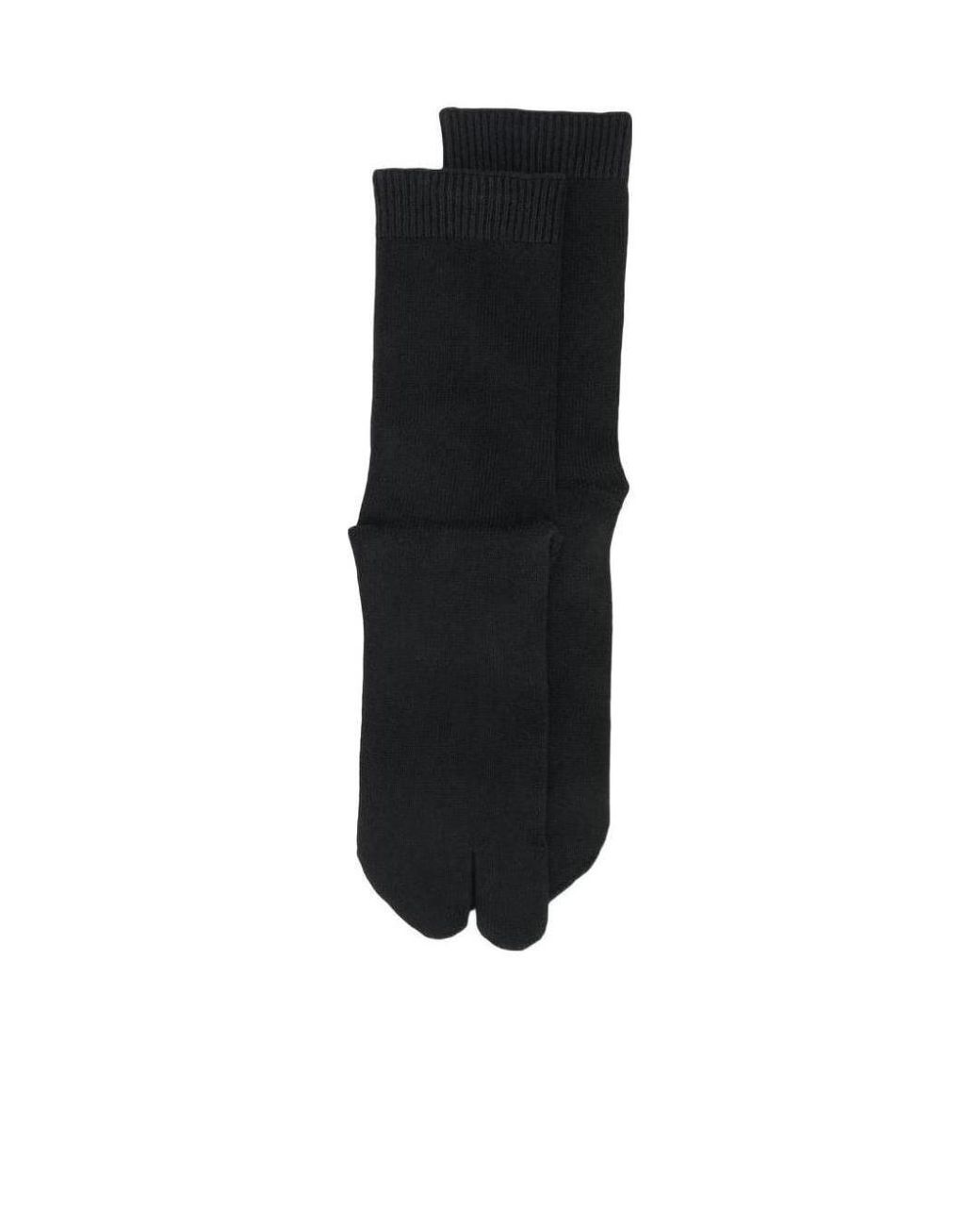 Maison Margiela Black Split Toe Socks
