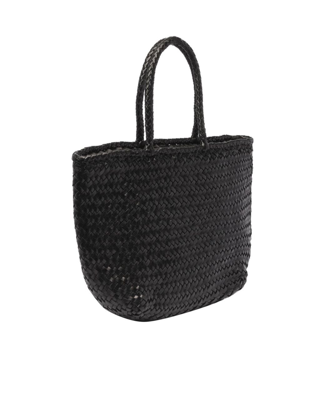 Dragon Diffusion Black Grace Small Basket Bag