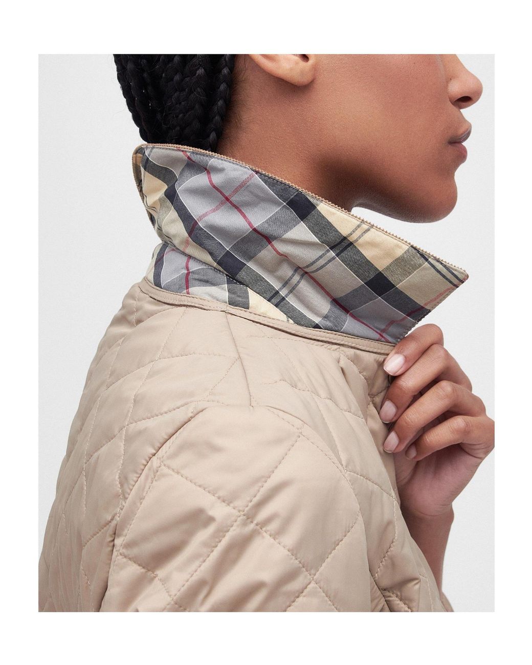 Barbour Purple Deveron Jacket