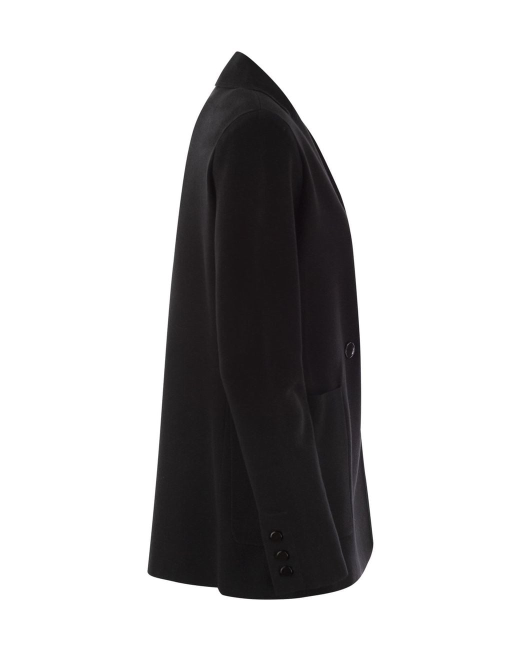 Max Mara Black Studio Titania Double-Breasted Blazer