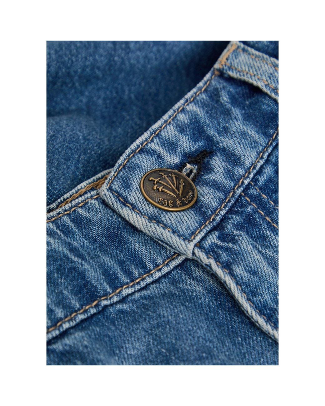 Rag & Bone Blue Denim Jeans