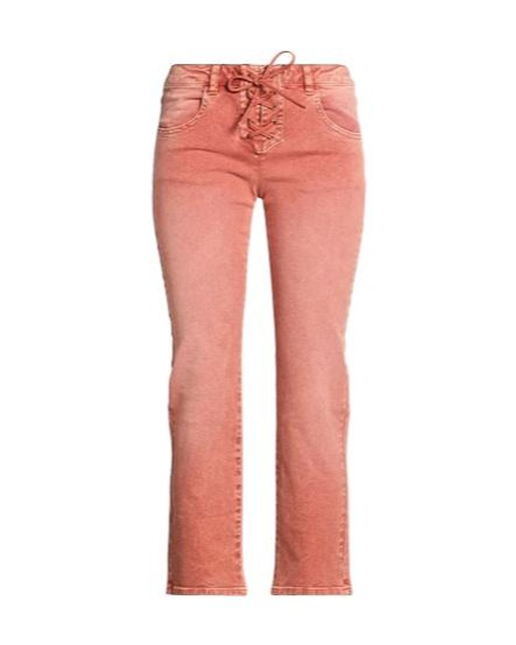 Isabel Marant Red Denim Trousers