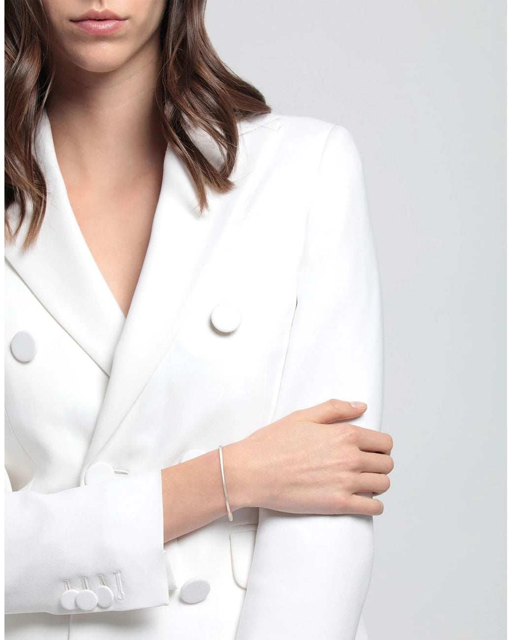 Isabel Marant White Clasp-Free Bracelet