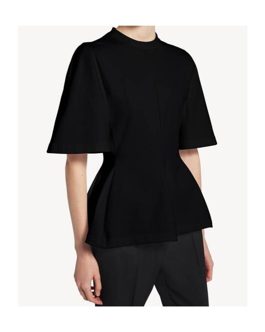 Balenciaga Black Shaped T-Shirt