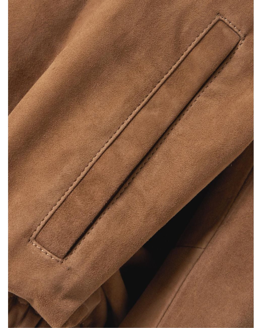 Nour Hammour Brown Leo Patchwork Hooded Jacket