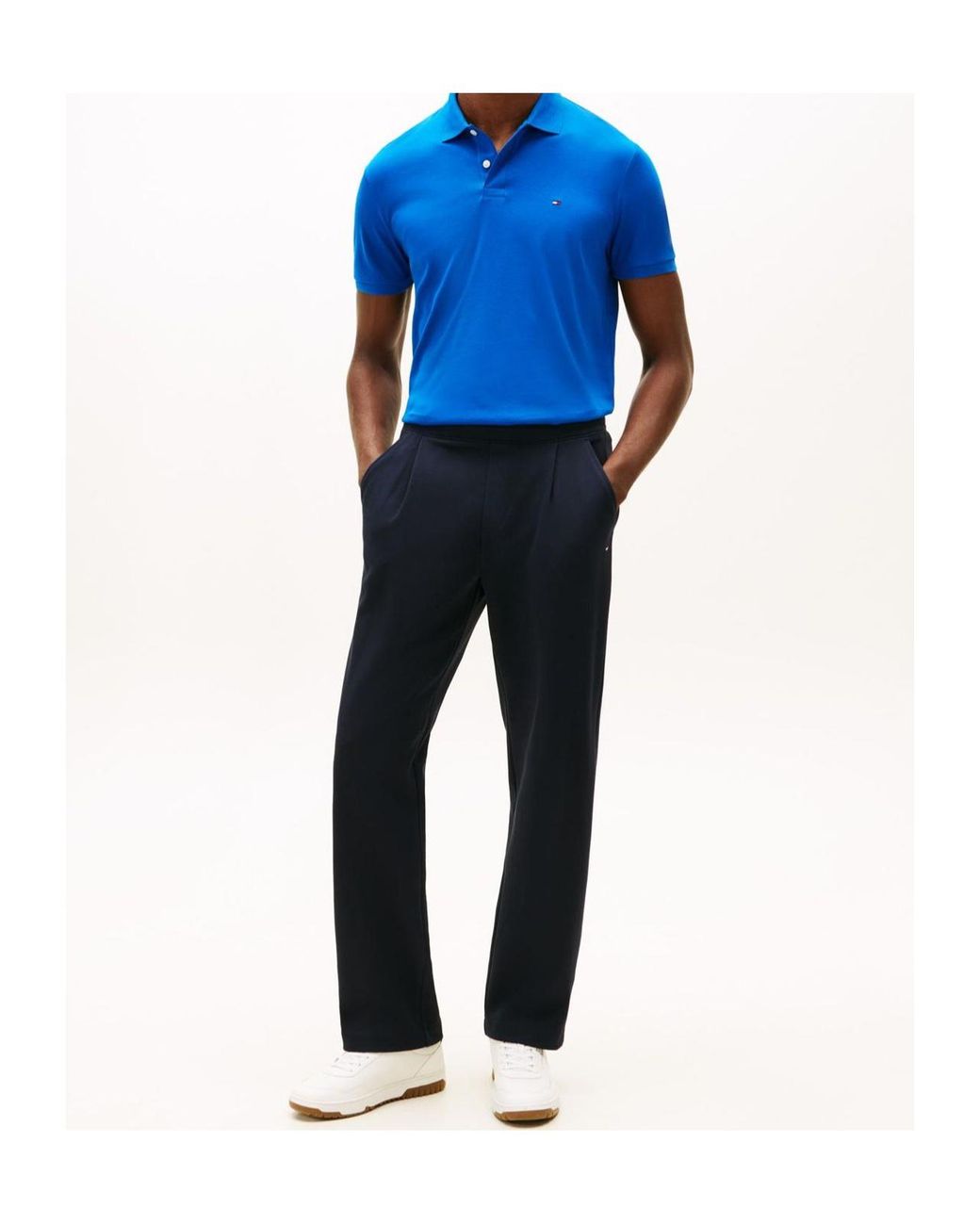 Tommy Hilfiger Blue Regular Fit Polo Shirt for men