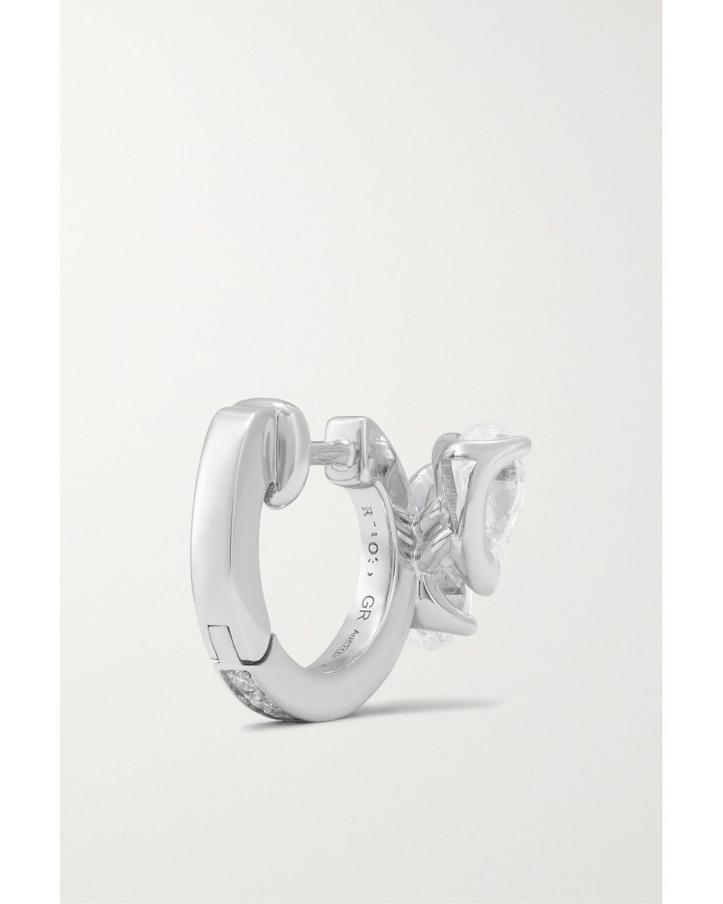 Repossi White 14-Karat Diamond Single Earring
