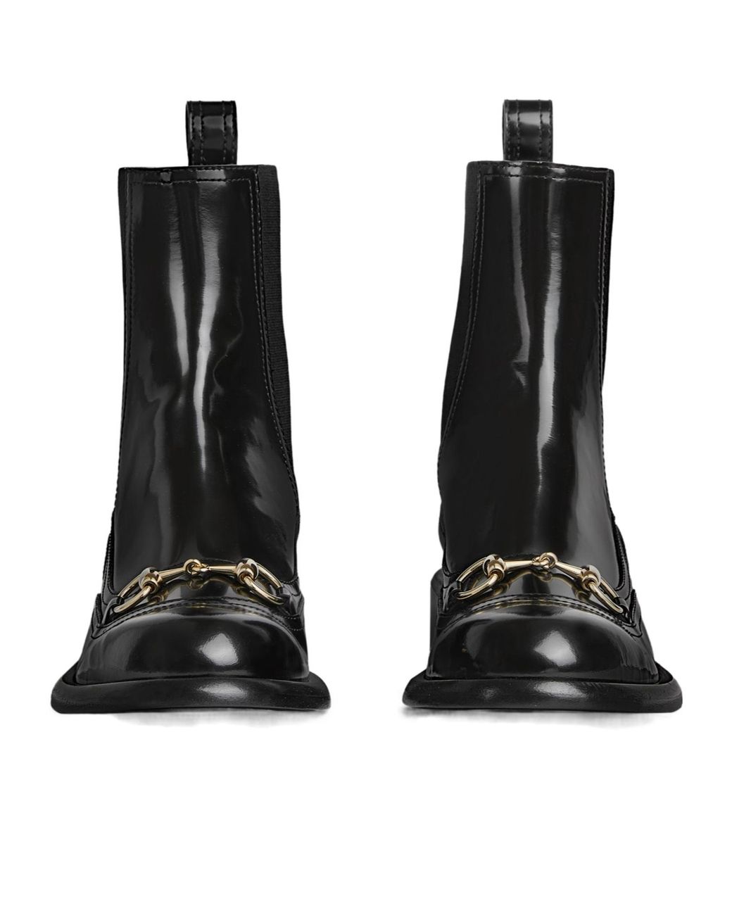 Gucci Black Horsebit Boots