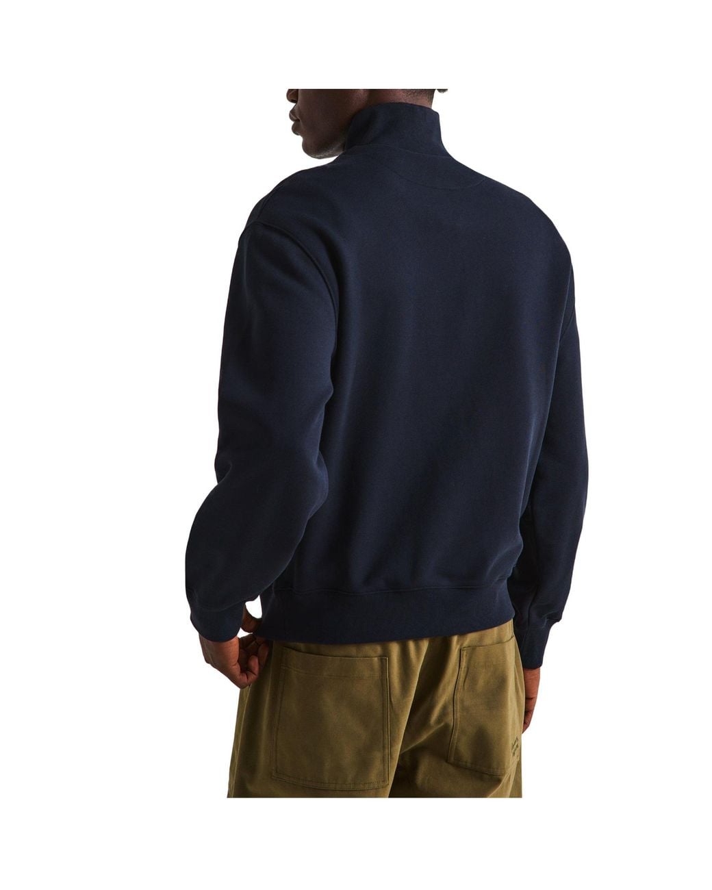 Maison Kitsuné Blue Doublefox Graphic Hoodie for men