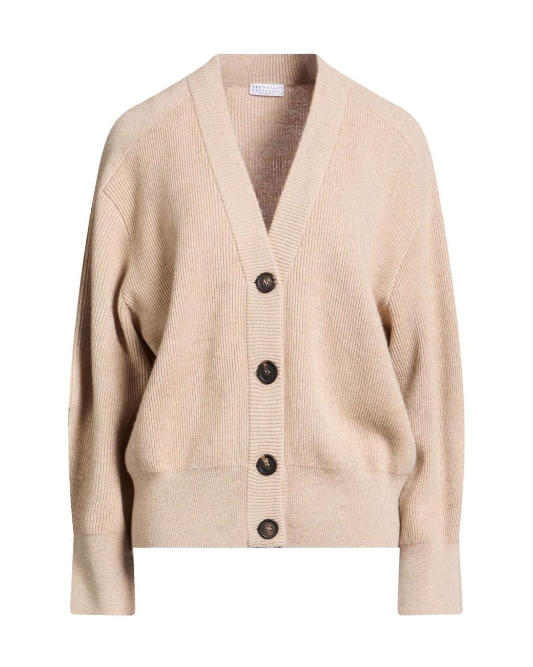 Brunello Cucinelli Natural Soft Cashmere Knitwear