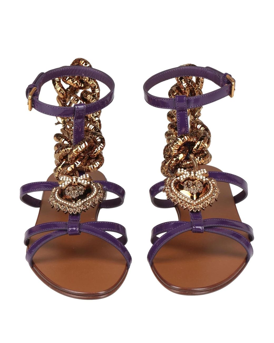 Dolce & Gabbana Brown Sandals