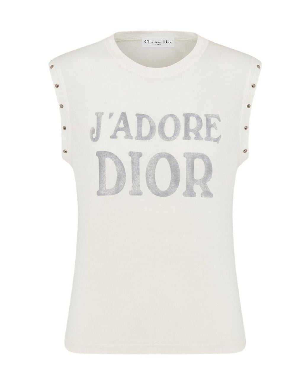 Dior J'Adore Tank Top in White | Lyst