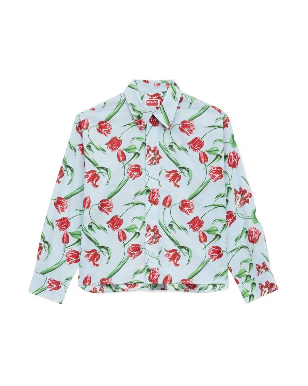 KENZO White Tulip' Shirt