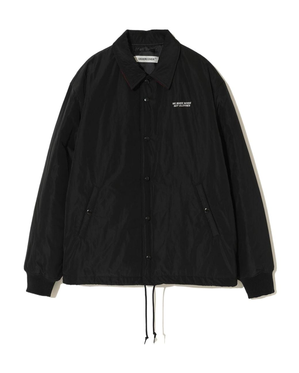 Undercover Black Polyester Coach Jacket for men