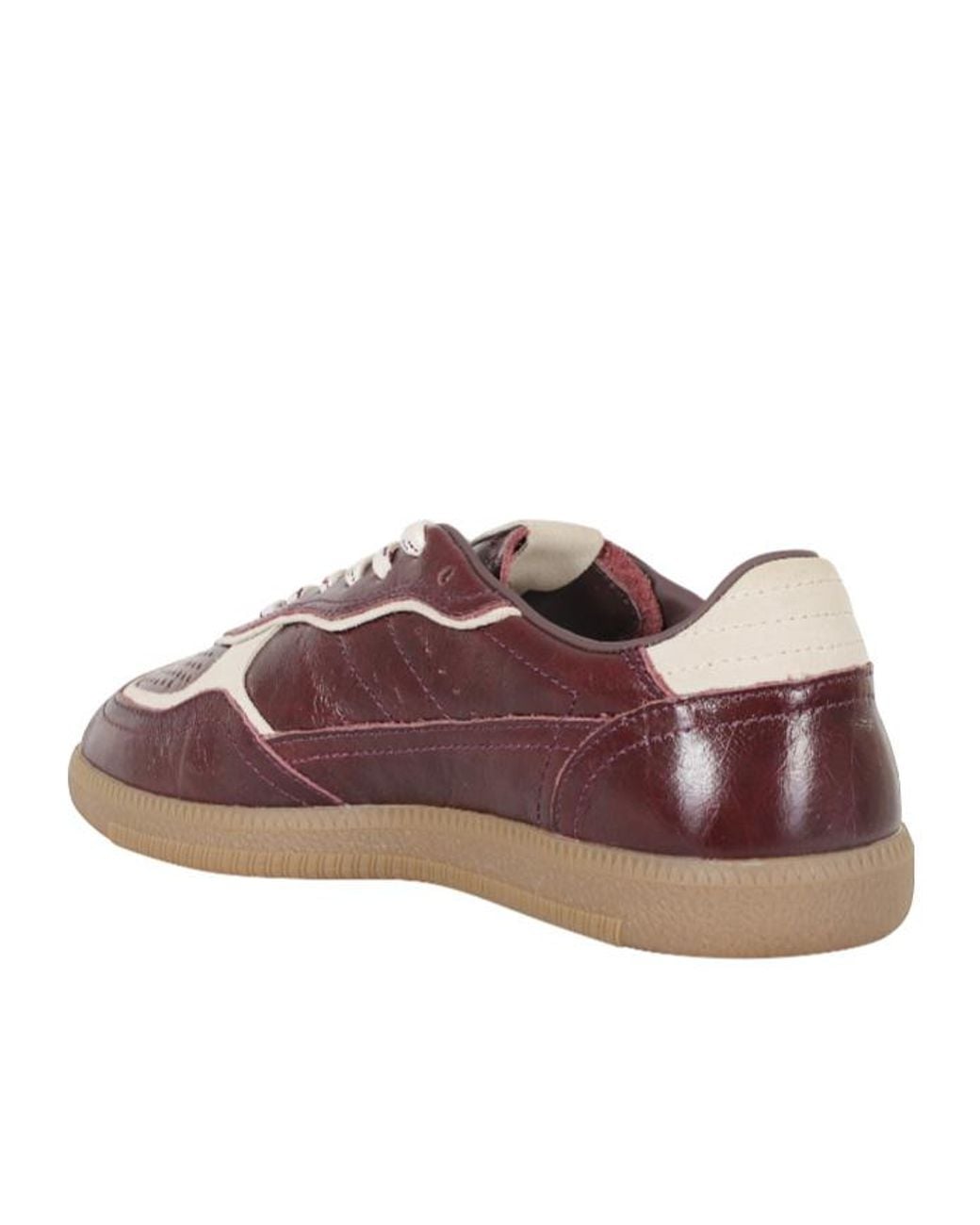 Alohas Brown Lace-Up Sneakers