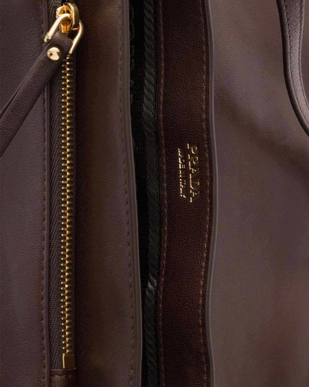 Prada White Nappa Leather Smartphone Holder