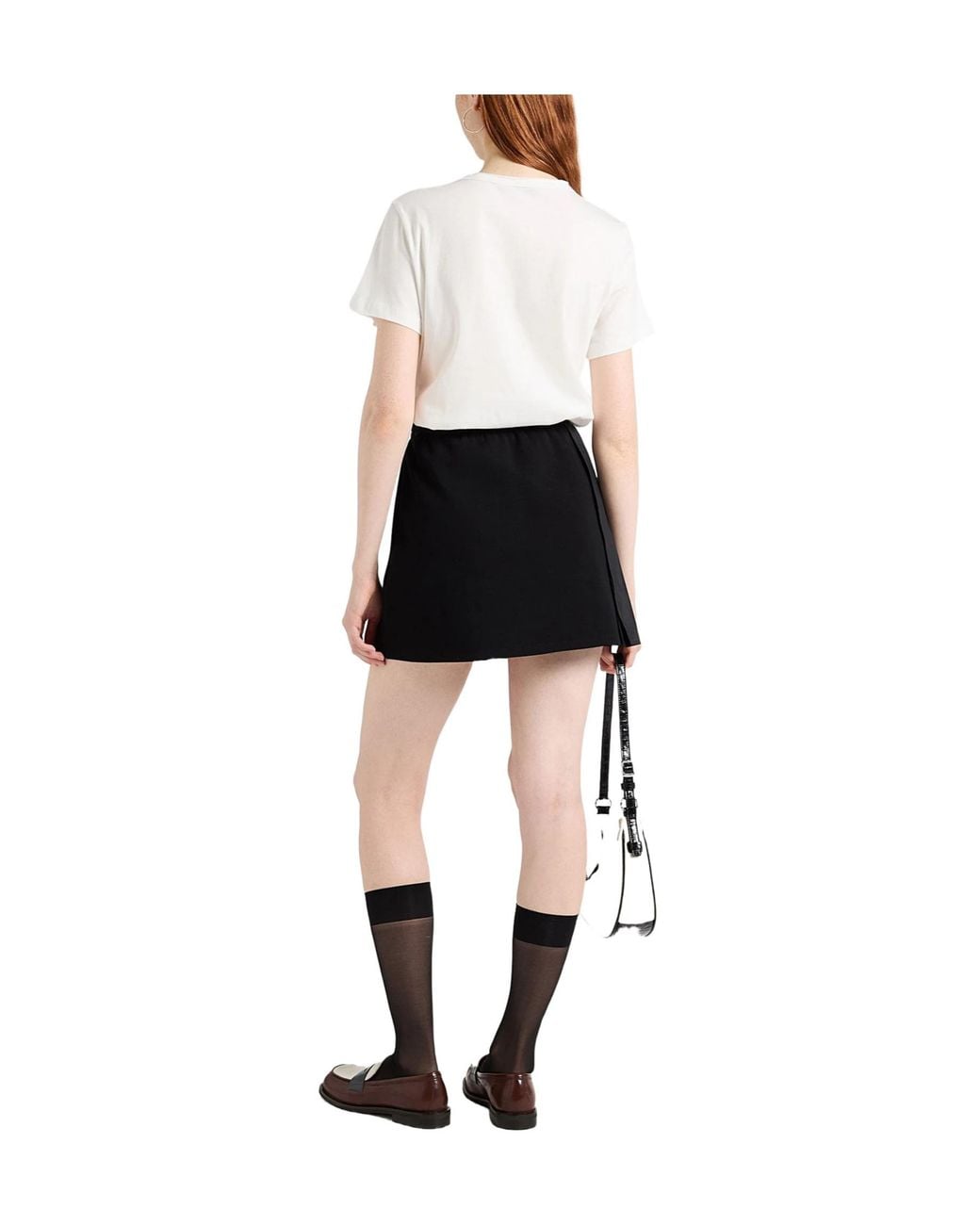 MAX&Co. Black Pleated Midi Skirt