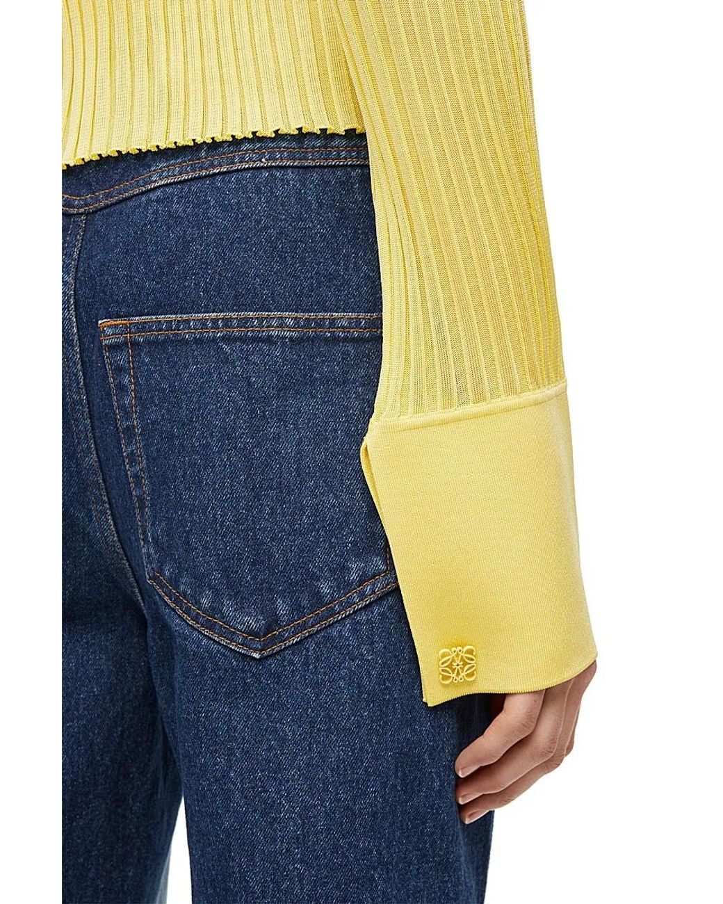 Loewe Yellow Cardigan